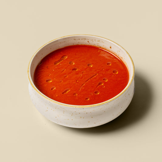 Sopa de Chile Pimiento y Tomate Rostizado