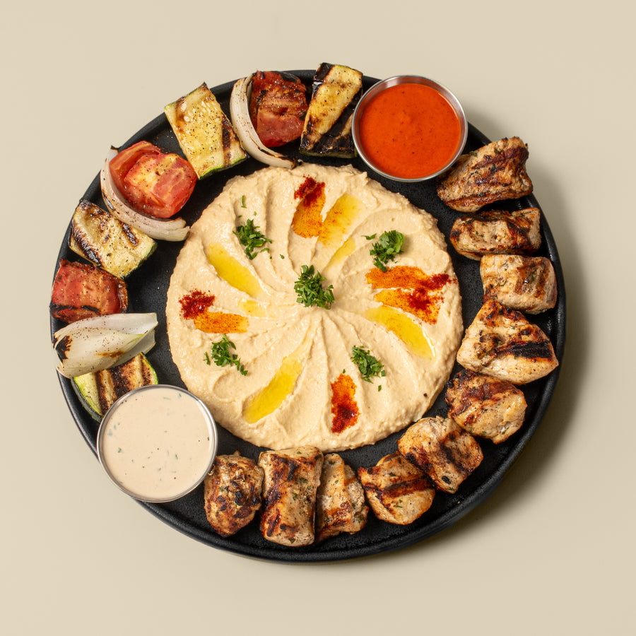 Pollo Kebab Plato Fuerte