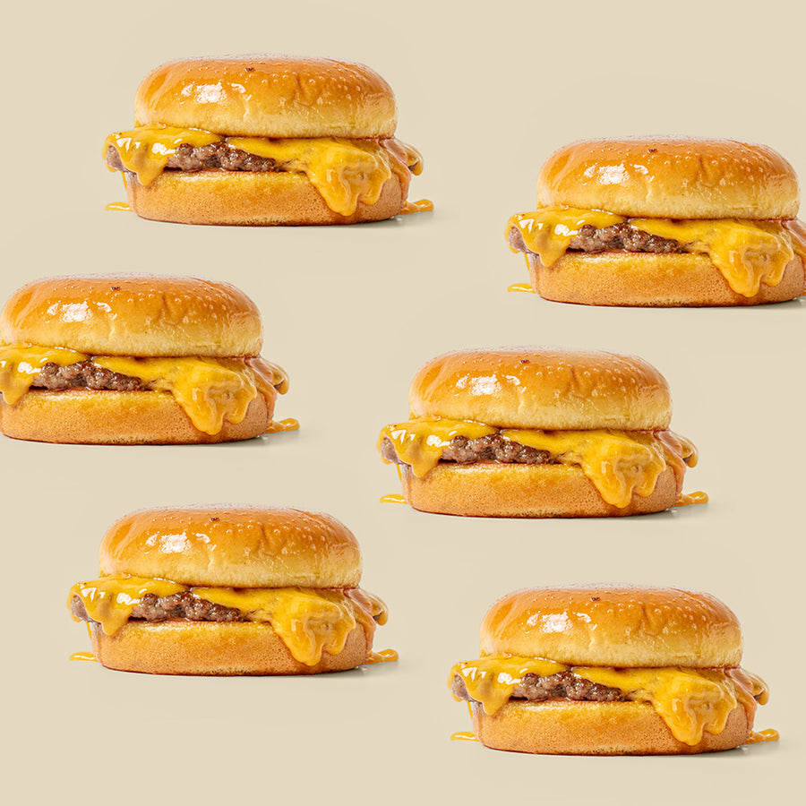 6 Cheeseburgers