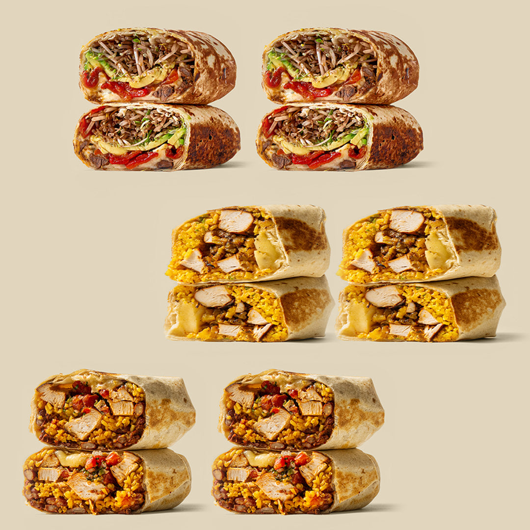 6 Burritos